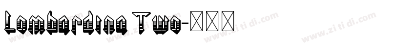 Lombardina Two字体转换